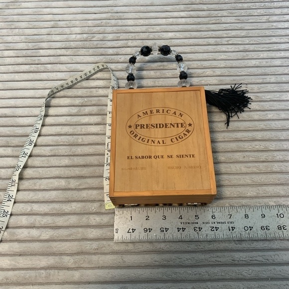 Vintage Leopard Cigar Box Purse - Picture 6 of 7